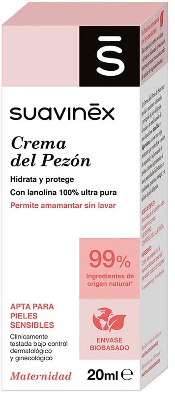 Suavinex 3311146 Nipple Cream 20 ml, Ivory-coloured, 20 ml (1er Pack) - Image 3