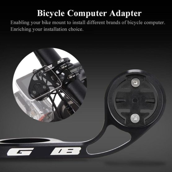 Bike Computer Mount Base, Bicycle Odometer Extension Bracket Adapter Cycling Accessory - Image 3