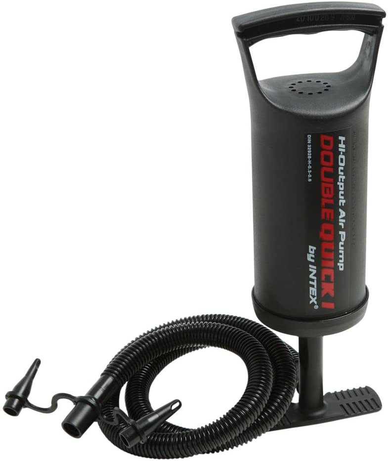 Intex Double Quick High Output Hand Air Pump 29 cm, Black