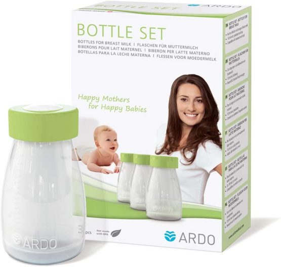 Ardo Bottle Set (Pack of 3) Baby Breastmilk Storage Bottles