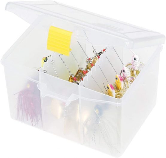 Plano Spinner Bait StowAway Multi-compartment Box Premium Tackle Storage for Fishing