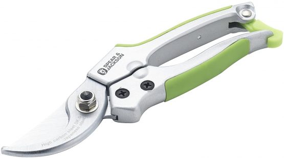 Colours Spear and Jackson Bypass Secateurs and Hand Shear Set - Green - Image 3