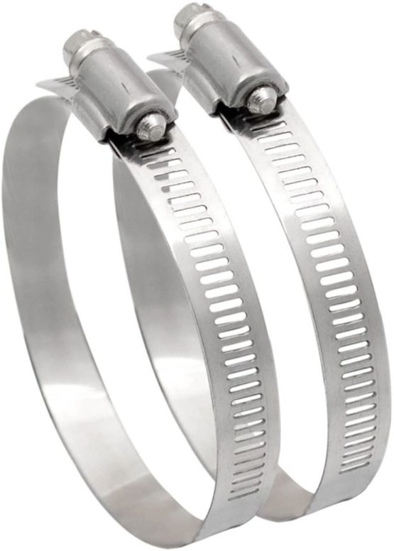 Merriway BH03809 Jubilee Pipe Hose Clip Clamp, Size 4X 85100 mm (3.3