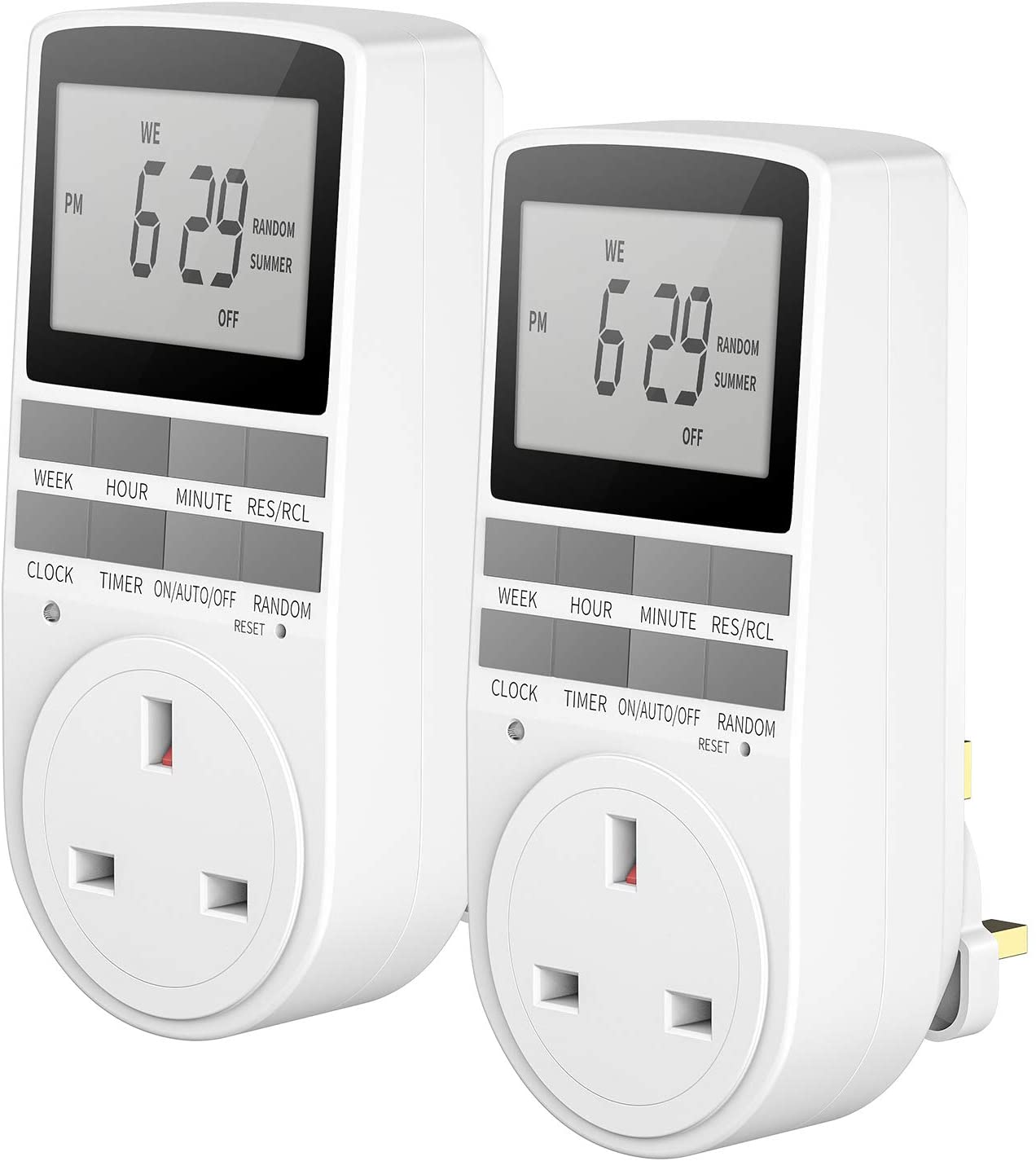EXPOWER Timer Plug Socket, Expower Digital Electrical Timer Plug Socket ...