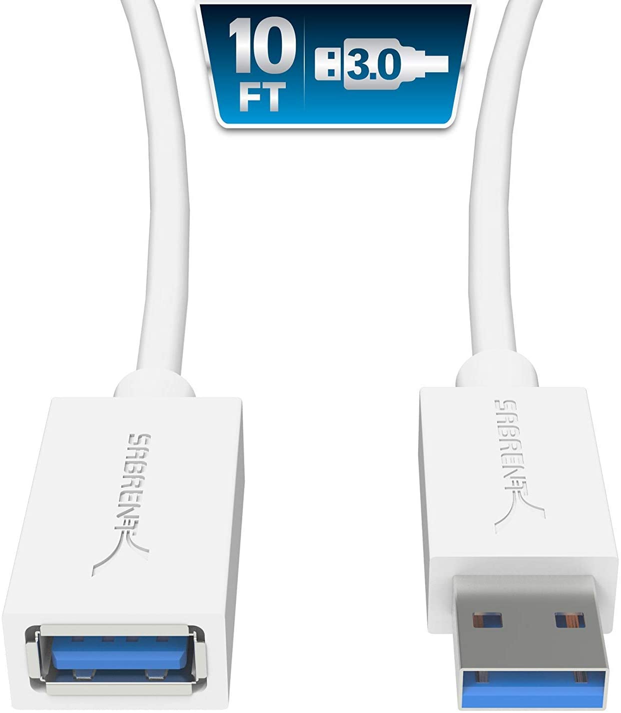 SABRENT USB Extension Cable 3M, USB A 3.0 Male to Female