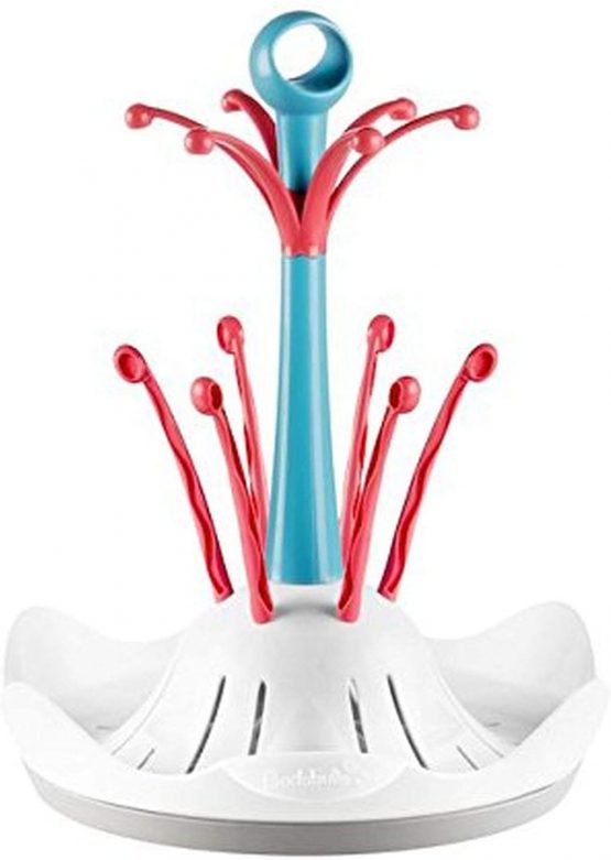 Badabulle Bottle Drier, Blue/Red