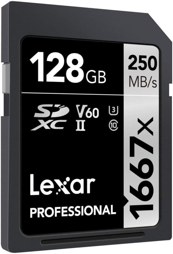 Lexar Professional 1667x 128GB SDXC UHS-II Card, Up To 250MB/s Read, for Professional Photographer, Videographer, Enthusiast (LSD128CB1667) - Image 2