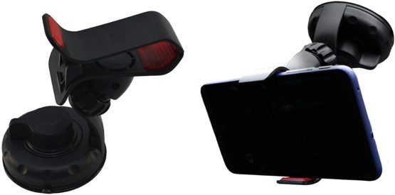 Lilware CG00156 Claws Universal Car Holder for Smartphone/GPS - Black/Red