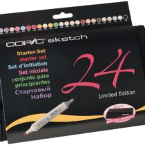 Copic Sketch 24 Piece Starter Wallet, Black 21075424