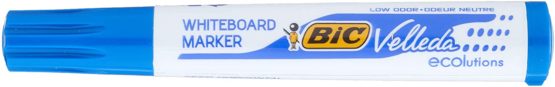 BIC Velleda 1751 Ecolutions Dry Erase Felt - Blue, Box of 12