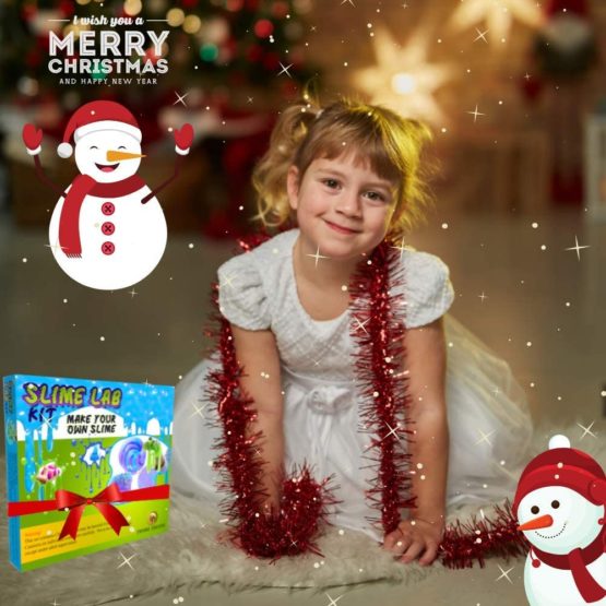 Desire Deluxe Slime Making Kit DIY Factory Complete Games Set Toys Science for Kids Age 4 5 6 7 8 9 Year Old Slime Lab Activator Ingredient Educational Learning Activity Toy for Boys and Girls Present - Image 2