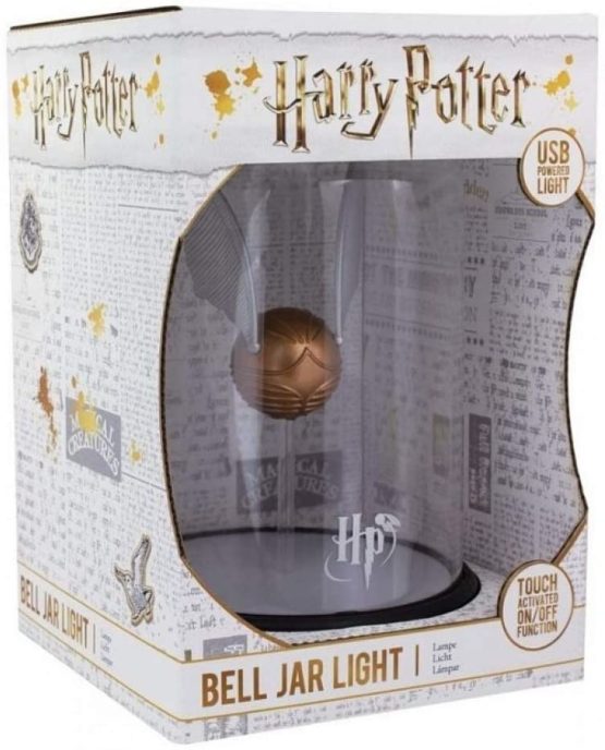 Paladone Harry Potter Golden Snitch Light-USB Powered Desk Lamp-Officially Licensed Merchandise, 2.5 W, Multi-Colour - Image 2