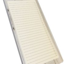 Collins Slim Shopping List with Magnetic Back for Fridge Hanging (Pack of 200 Sheets), Brighton