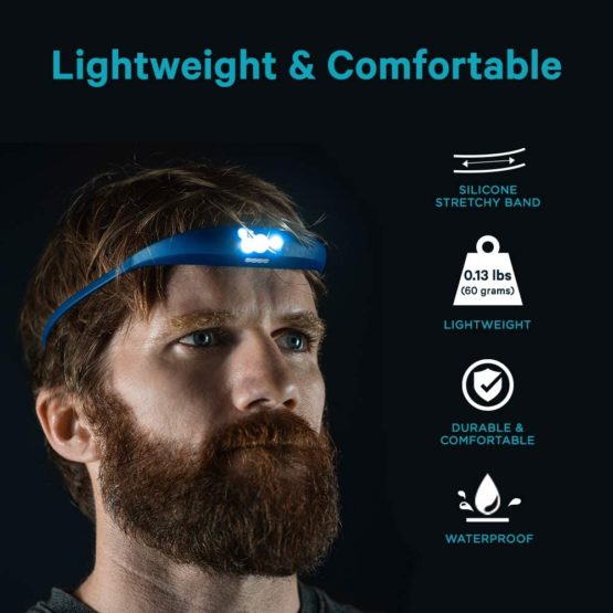 Knog Outdoor Unisex's Bandicoot Headlamp, Indigo, One Size - Image 3