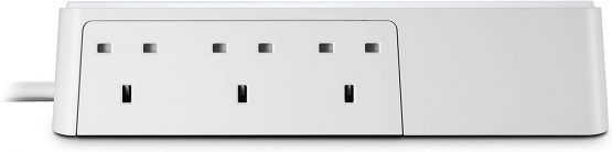 APC Surge Arrest Essential - PM6U-UK - 6 outlets - 2 USB charging ports - Equipment Protection Policy 50.000 € - Image 4