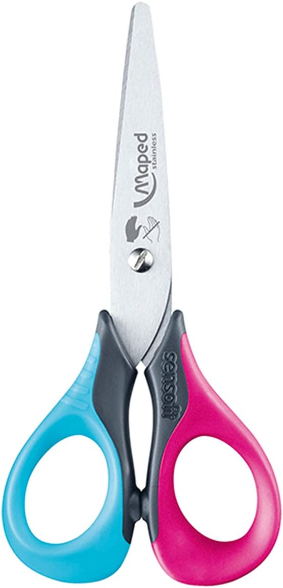 Maped Sensoft 3D Left Handed Scissors 13cm (Assorted Colours) - Image 3