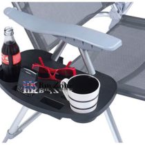 MTS Clip On Camping Chair Side Table Outdoor Garden Fishing Beach Storage Tidy