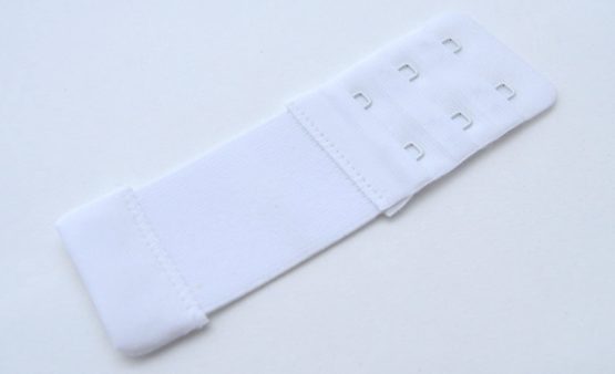 Kleiber Bra Extender up to 5cm-White-35mm-double Hook - Image 3