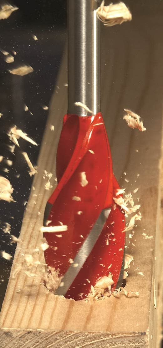 Armeg WWB12.0T 12.0 mm Wood Beaver Drill Bit - Red/Grey - Image 2