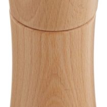 ZASS4|#Zassenhaus Frankfurt Pepper Mill, Wood, Natural, 5.5x5.5x14 cm