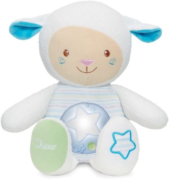Chicco First Dreams Lullaby Musical Sheep Nightlight Projector, Blue