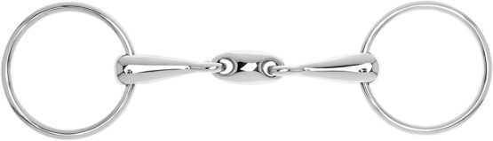 USG United Sportproducts Germany 14150017/Snaffle Bit Double Jointed (Silver, One Size