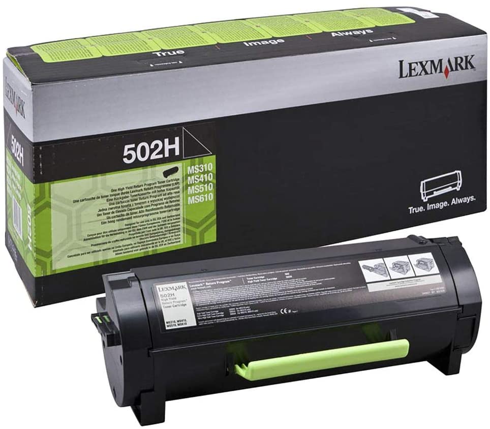 Lexmark Blk Tnr Cart 5K RP 50F2H00, Black