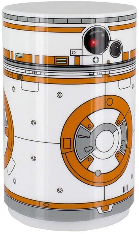 Paladone Star Wars BB-8 Mini-Licht Mit Sound – Nachttischlampe, Deko-Leuchte, Offiziell Lizenziert