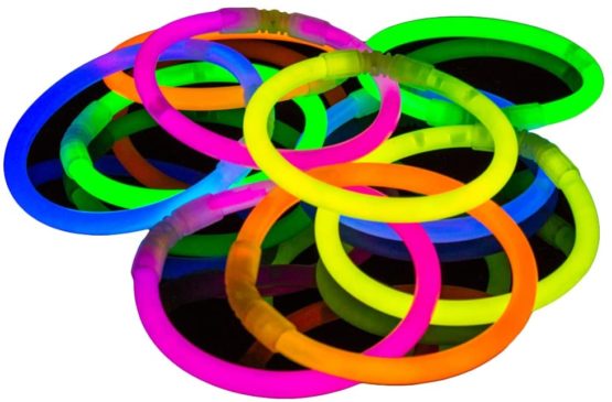 50 Pack of Glow Stick Bracelets