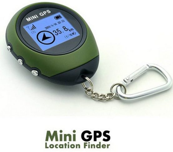 Outdoor Mini Handheld GPS Navigation Location Finder Dot Matrix Display For Biking Hiking Wild Exploration