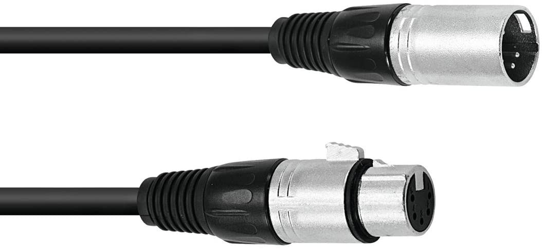 Omnitronic XLR cable, 5 pin, black, 5 m - Image 4