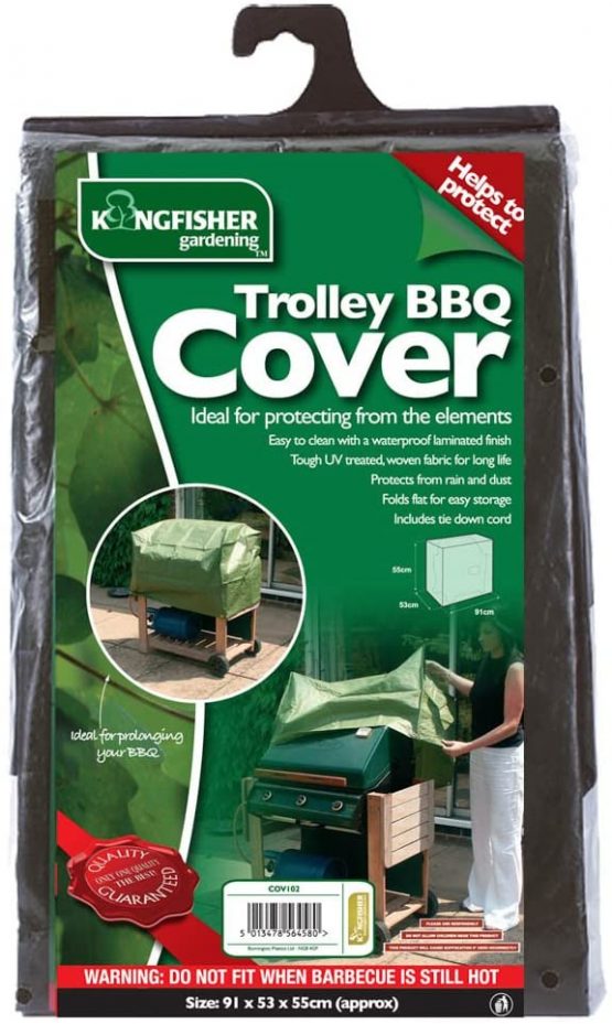 Kingfisher Trolley BBQ Cover