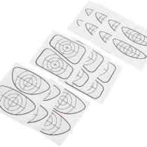 VGEBY1 Golf Club Training Aid Sticker, Repeated-Use Golf Impact Stickers Golf Training Aid Accessory