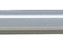Pentel Graphgear 500 Mechanical Pencil, 0.5mm Lead, Grade HB, 1 x Graphgear Pencil, Silver