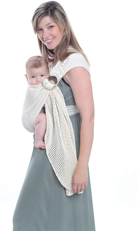Amarsupiel mesh Ring Sling Baby Carrier - Image 3