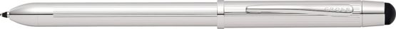 CROSS Tech3+ Engraved Platinum-Plated Multi-Function Ballpoint Pen with Stylus incl. Premium Gift Box – Refillable Ballpen & Pencil