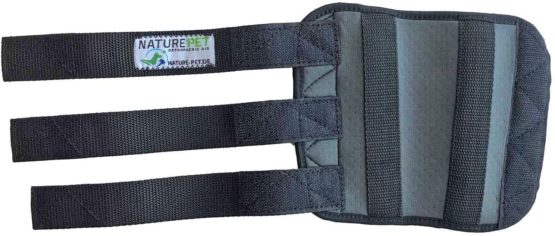 Nature Pet Dog Sports Wrist Bandage Grey / Support Bandage for Dogs (M, Grey)