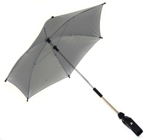 Baby Parasol Compatible with Joie Aire Plus Twin Brisk Chrome Kixx Grey - Image 3