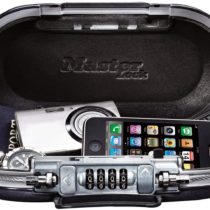 MASTER LOCK Mini Travel Safe with Cable - 5900EURD - Secure your belongings while traveling