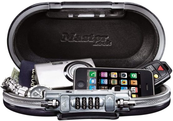 MASTER LOCK Mini Travel Safe with Cable - 5900EURD - Secure your belongings while traveling