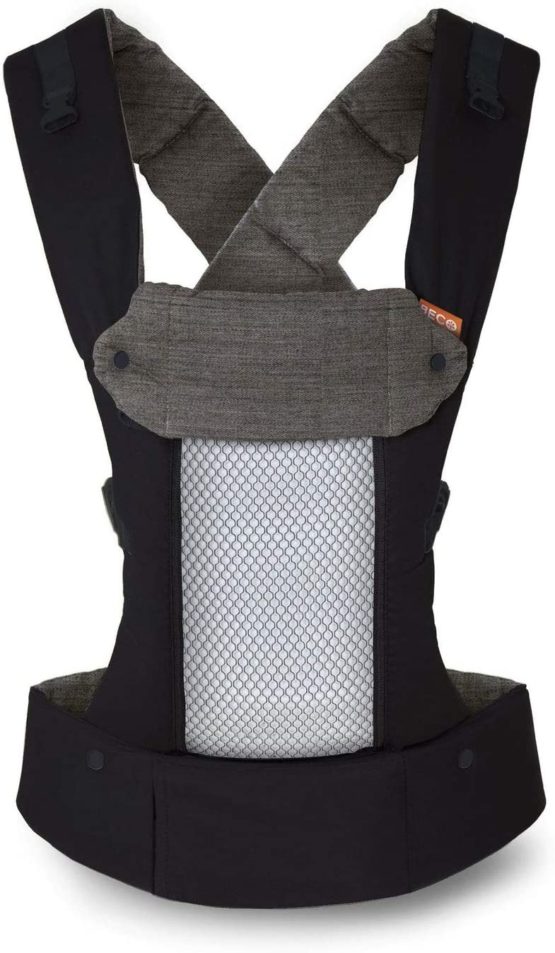 Beco 8 Baby Carrier, (Winter Foral) – Supportive and Adaptable Carrier for Babies from 7 – 45 lbs with Convertible Cool Mesh Panel