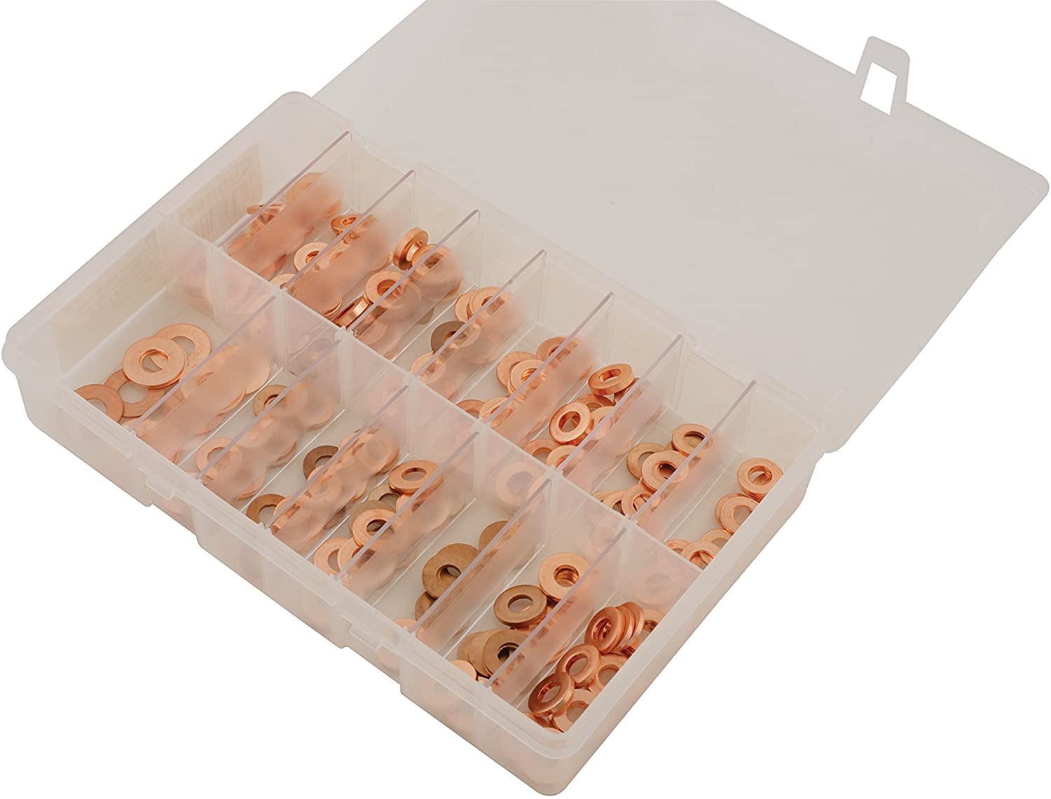 Connect 34999 Assorted Common Rail Diesel Injectors Washers 150pc, Silver, 141 millimeters - Image 2