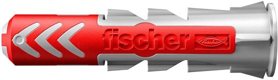fischer 555006 DUOPOWER Wall Plug, Red/Grey, 6x30, Set of 100 Pieces - Image 4