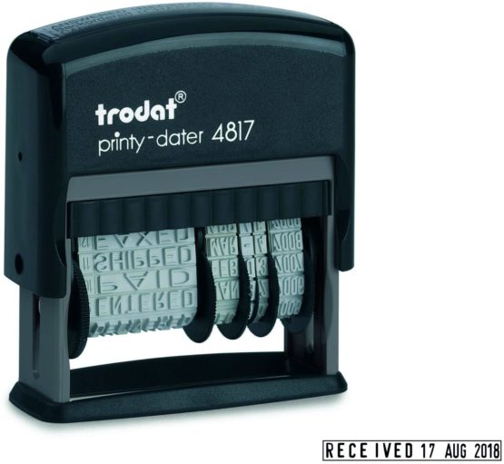 Trodat Swop Pads 6/4817 Replacement Ink Pads - Black (Pack of 2), 694651 - Image 3