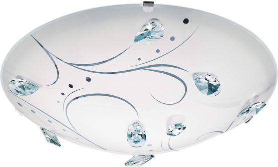 EGLO 95689 Wall/Ceiling Light in White.