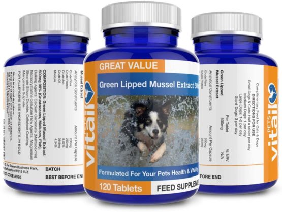 Green Lipped Mussel for Dogs, 500mg. 120 Tablets. Formulated for Your Dogs Health and Vitality. - Image 4