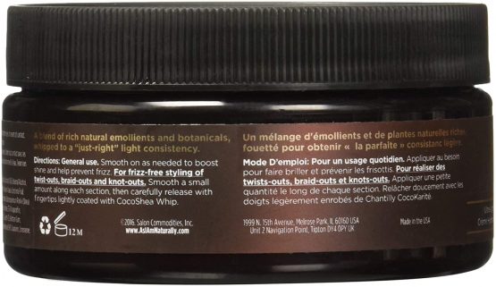 As I Am CocoShea Whip Ultra Light Hydrating & Styling Cream, 227g/8 oz other - Image 2