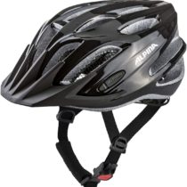 Alpina Sports Unisex – Adult's Smu Cycling Helmet, Black, 53-58