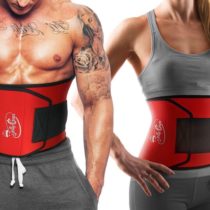 JollyGear Waist Trimmer Belt for Women or Men is Extra Wide and Long for Faster Results