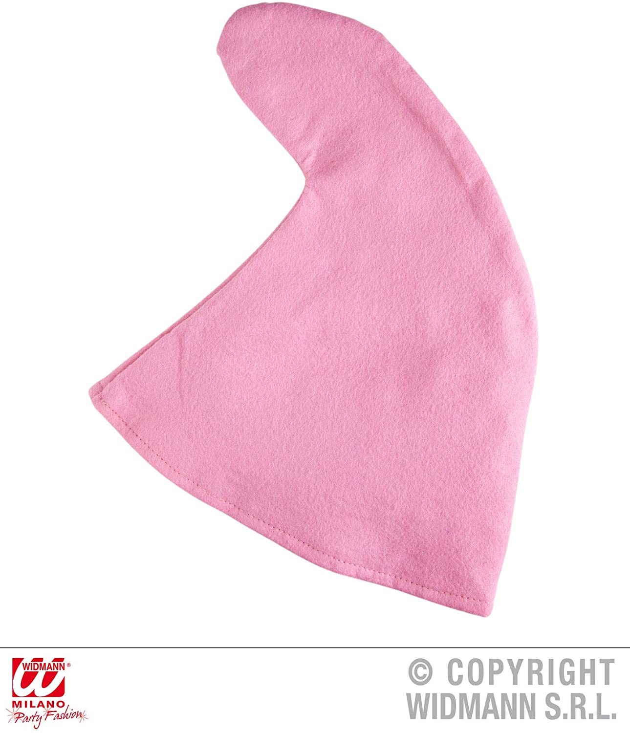 Widmann Pink Gnome Hat Hat Headware Accessory for Elf Sprite & Smurf Theme Fancy Dress Up Costumes & Outfits - Image 2